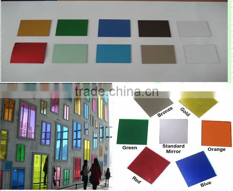3-19mm Clear Tempered Glass for Bathroom with CE Approved