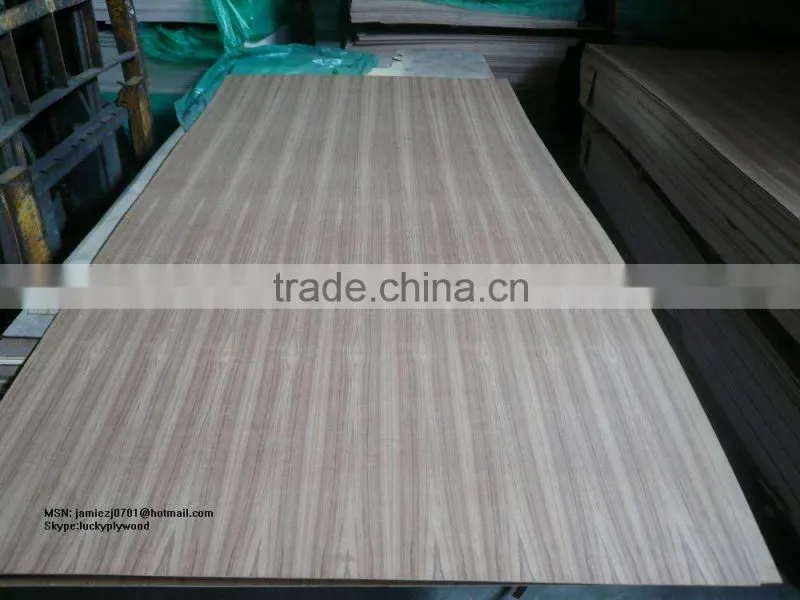 3X7 melamine laminated door skin natural teak door skin