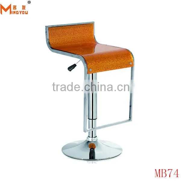 Best selling ISO 9001 certified Acrylic mini bar stool