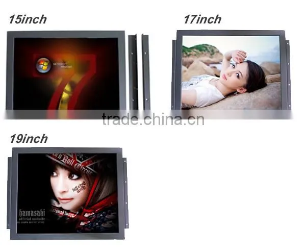 TS-190C 19'' industrial lcd monitor touch panel can match TV, industrial, control and POS terminals.
