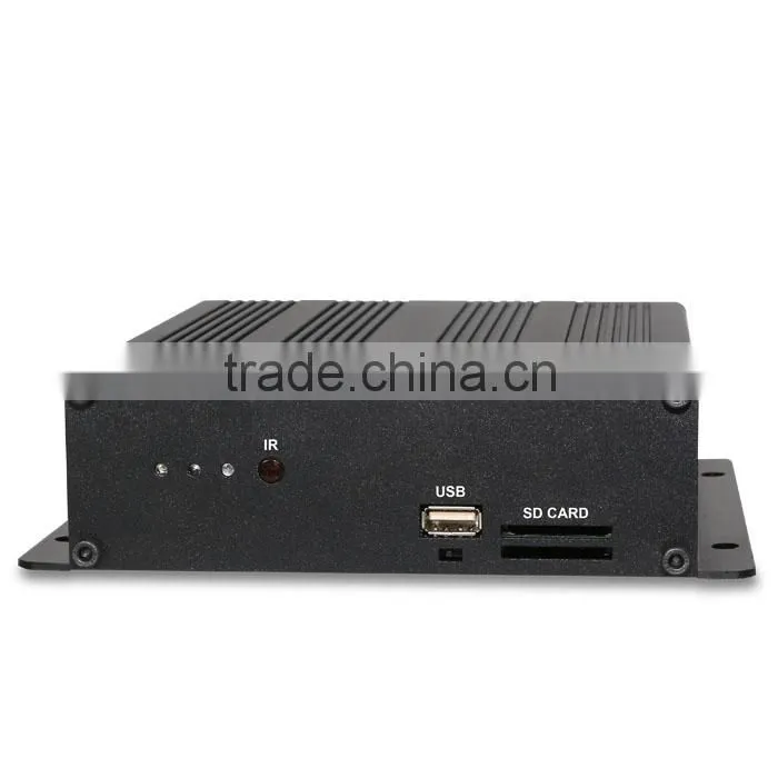 Anti-viabration Good Quality 4CH SD Card Car Mobile DVR for Vehicle