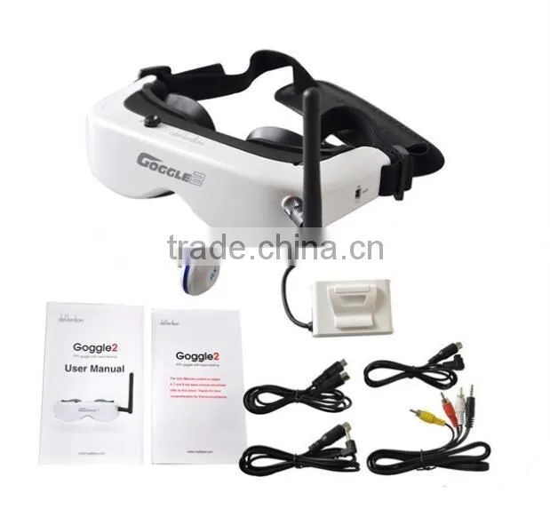Factory supply Drone FPV glasses google glasses FPV Receiver Head Tracking GOGGLE