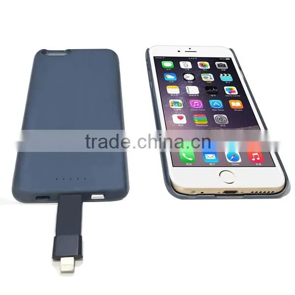 mfi battery case for iphone6 li-polymer battery power bank