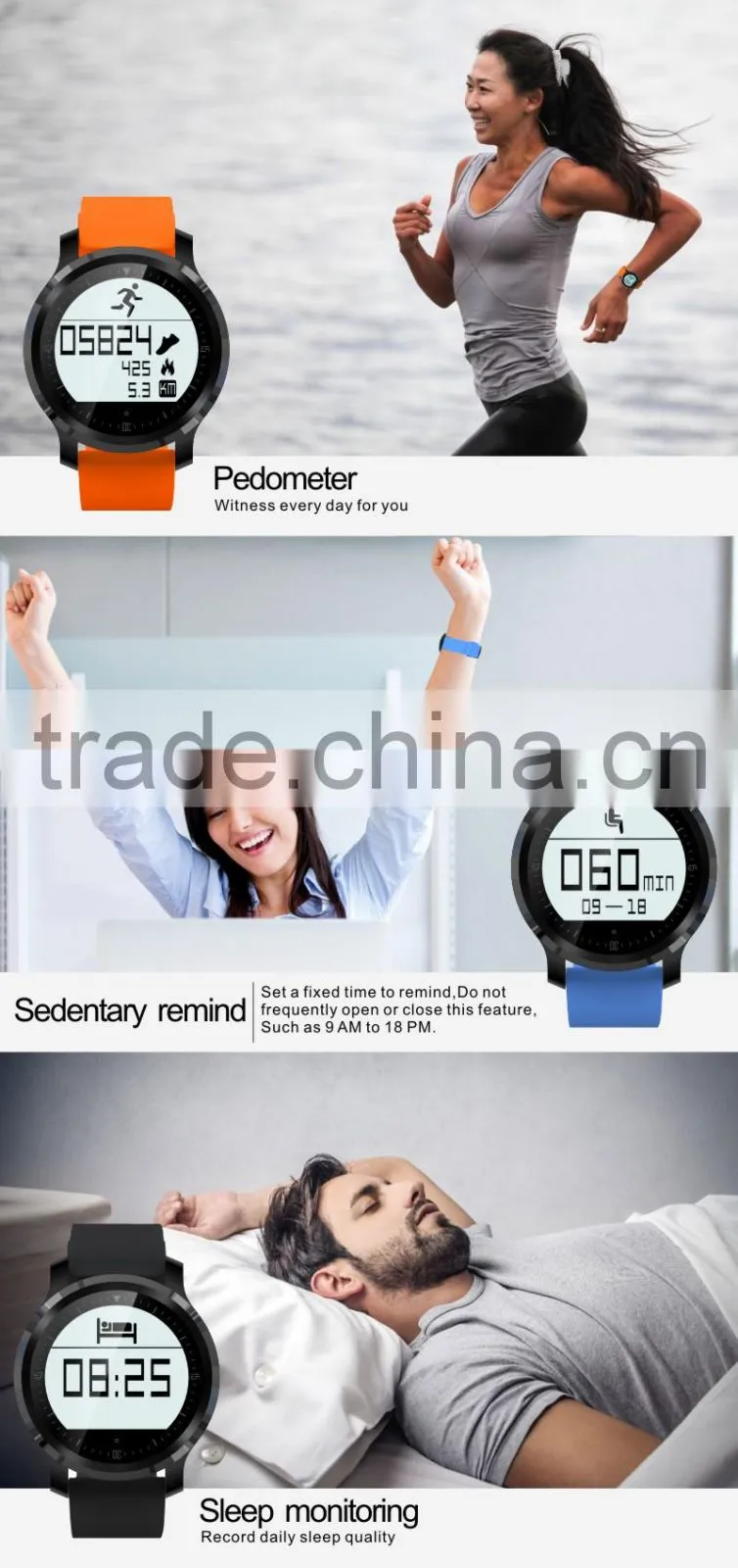 IP67 grade smallest mobile watch, heart rate monitoring v6 watch mobile