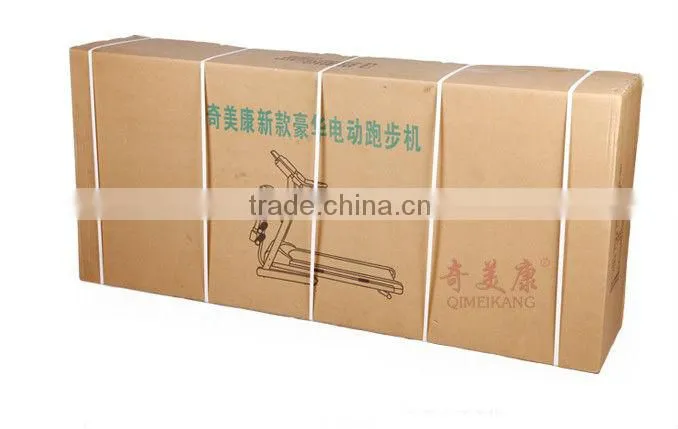 Multifunctional entry level treadmill with massager belt