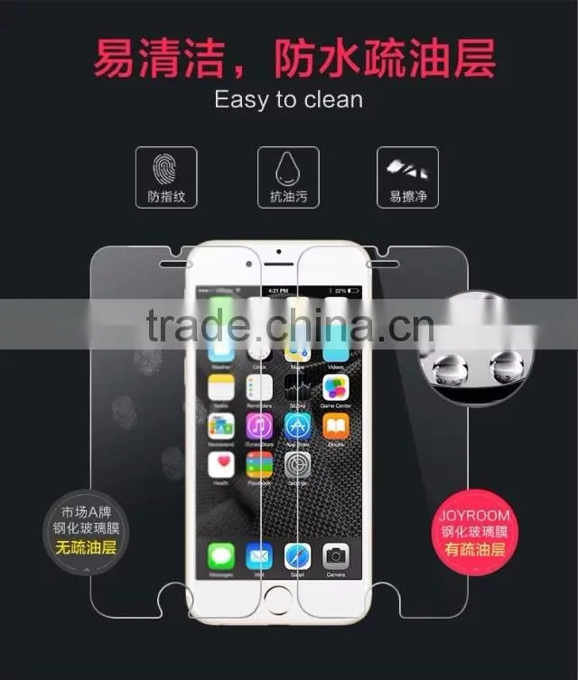 Joyroom Classic Series Anti-Scratch 0.26mm 9H Waterproof Tempered Glass Protector For iPhone 6 Plus/6s Plus TB-0255