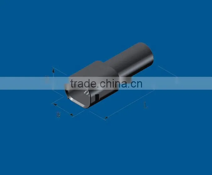 3 ways 2.2mm pitch plastic male and female wire to wire power connecting automotive connector