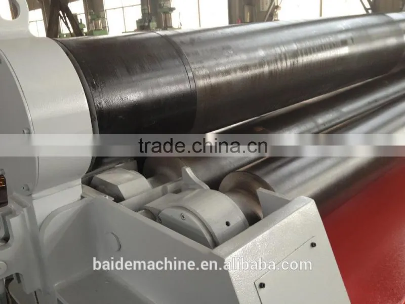 CNC 4 roller plate rolling machine