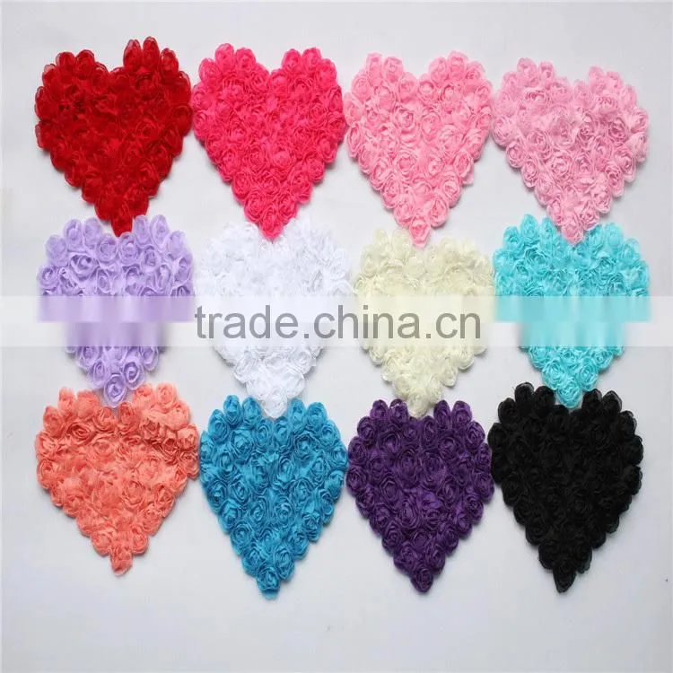 shabby flowers , shabby chic bow , wholesale hair bows