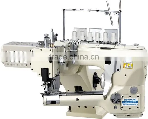BM 62G-01MS-D Direct Drive Arched Arm 4 Need 6 Thread Sewing Machine