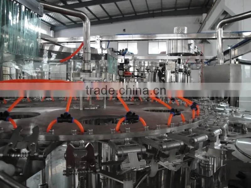 Production Line drink carbonated