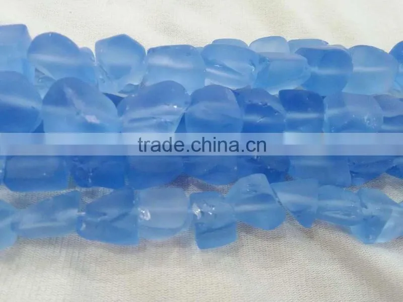 Mixed color glass gemstone rough manufacturer