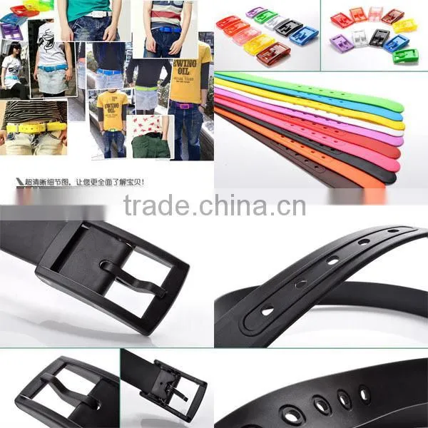 Eco-friendly Silicone Rubber Belt Adjustable Rubber Belt