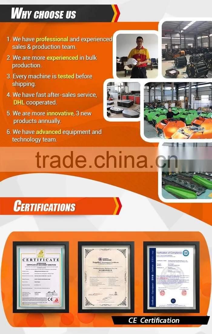 Made In China Grass And Straw Small Hay Baler