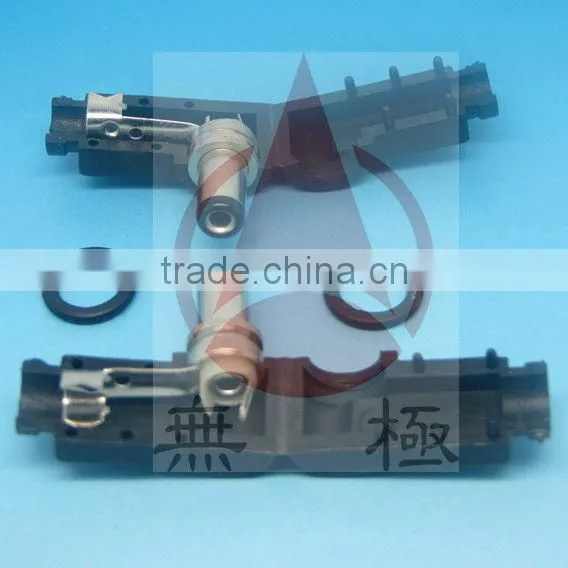 dc electrical plugs and sockets 90 degree 5.5*2.1*26mm