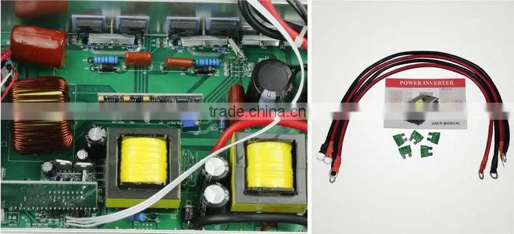 1500watt Modified Sine Wave DC to AC Power Inverter CE and RoHS Approved with 2 Years Warranty
