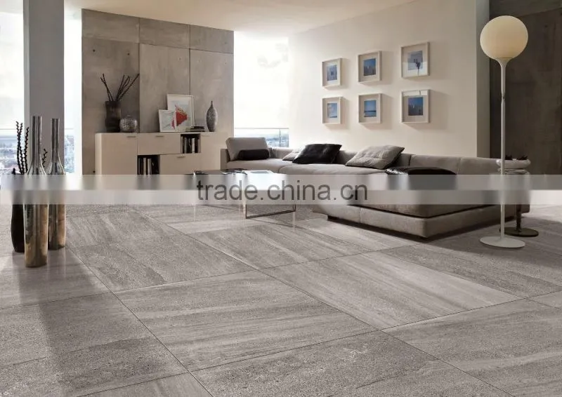 Grey matt glazed floor tile