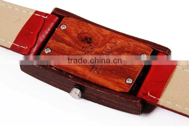 2016Best Sale Popular Simple Leisure Eco-friendly wooden watch strap