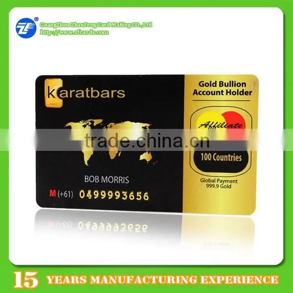 High class Printable Plastic dual frequency card