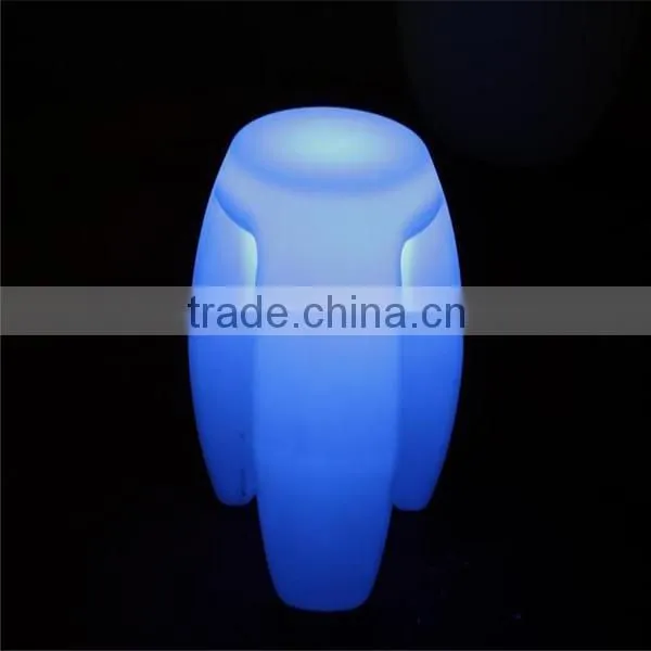 plastic led cube chair outdoor plastic led cube chair wholesale
