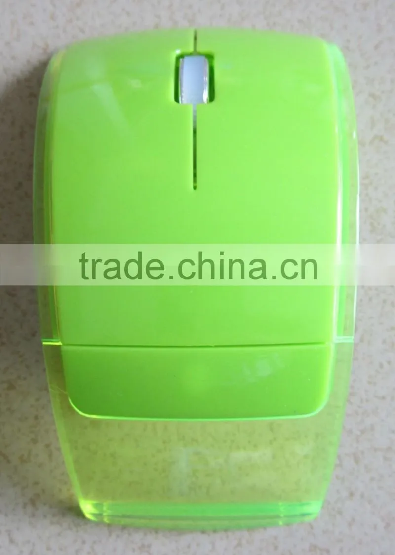 Save power Folding 2.4G wireless usb mouse for computer use