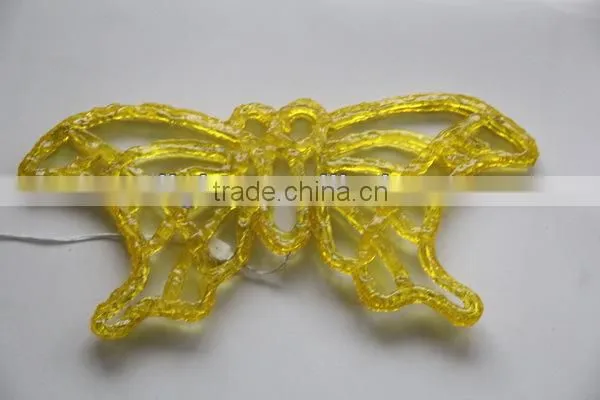 LED chritmas acrylic butterfly decoration light