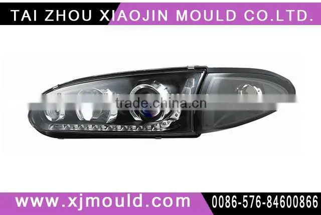 plastic injection car 3D design headlight moulding ,LED car light molding