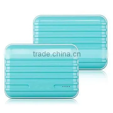 Universal travel suitcase power bank 8800mAh, Mobile charger with two USB ports