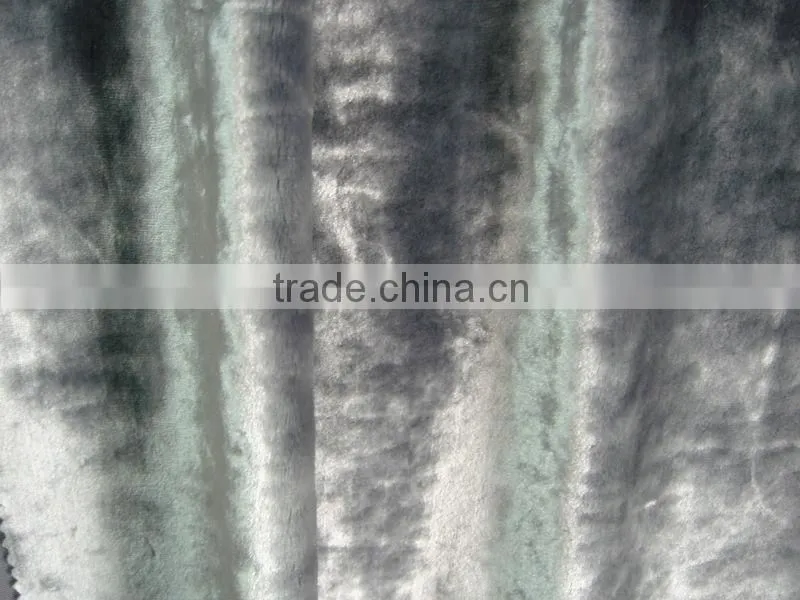 black color silk rayon textile velvet fabric for decoration