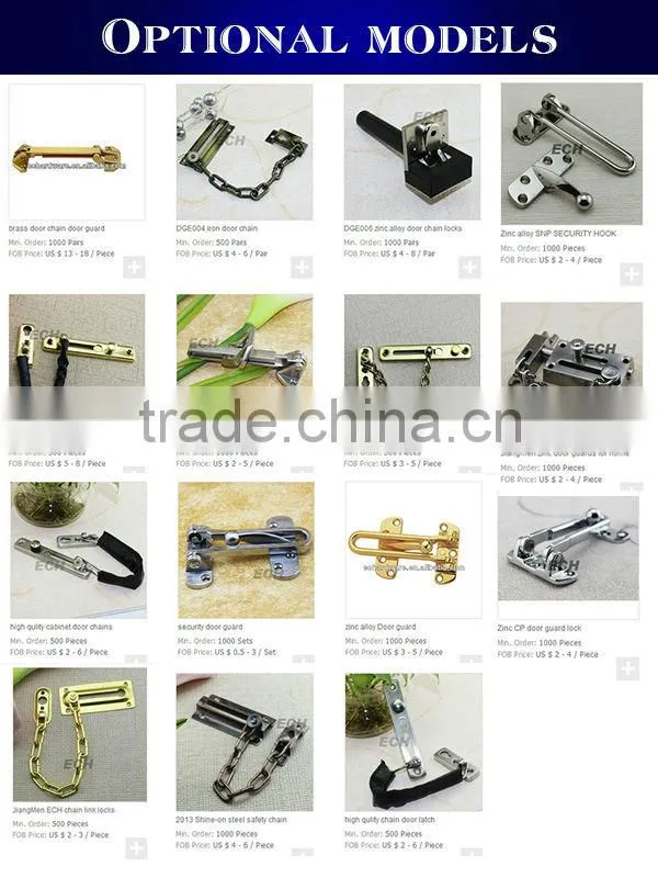 New style standrard zinc alloy door finger guard