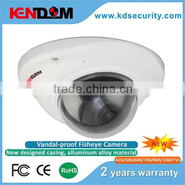 New dome camera with cmos sensor 2.4MG/2.0MG/1.3MG/1.0MG//700/600TVL fisheye camera
