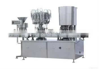 Automatic inline straight capping machine
