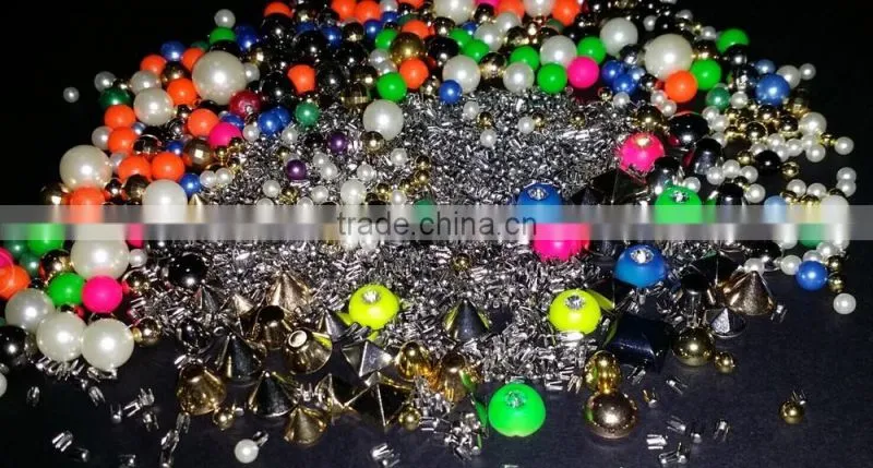 Sewing machine for beads