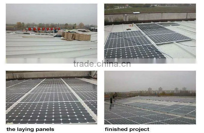 ploy solar panel 120W solar panel system with CE,TUV,CCC,CQC