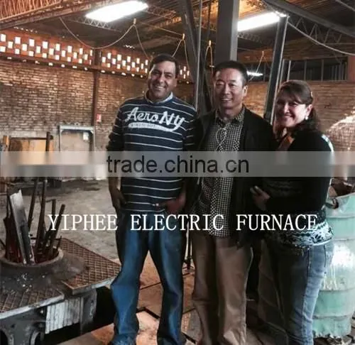 Exwork price!! 2500kg Electric Industrial Scrap metal Melting Furnace