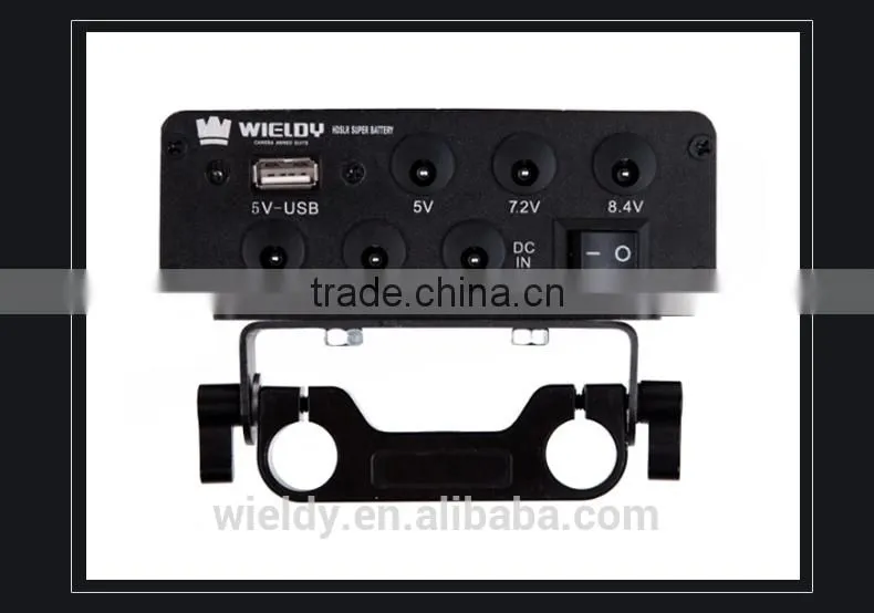 Wieldy super Lithium battery for video camera