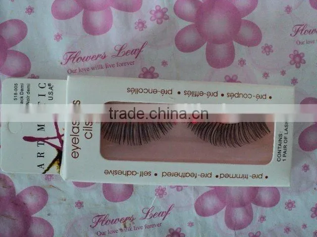 hand made synthetic hair strip eyelash worldbeauty