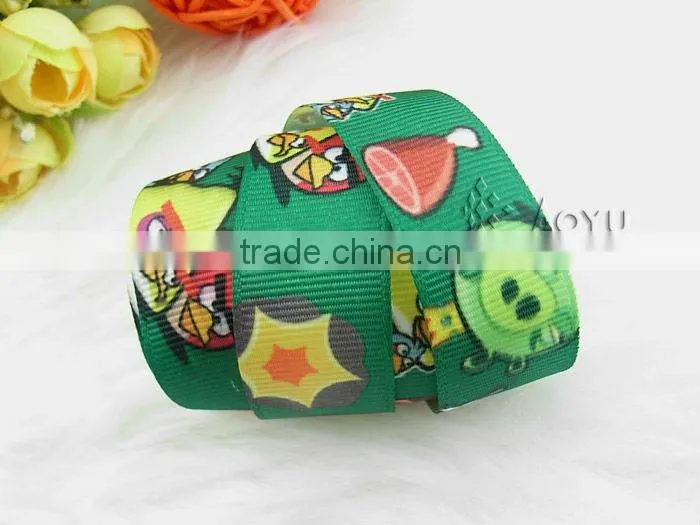 sublimation polyester printing gift ribbon bow