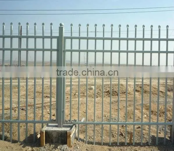 2015 Top-selling hand forged modern metal fencing