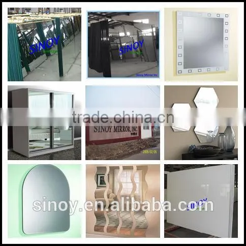 Quality float glass Unframed bathroom mirror wholesale unframed mirrors