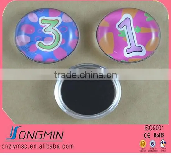 anisotropic small round magnets