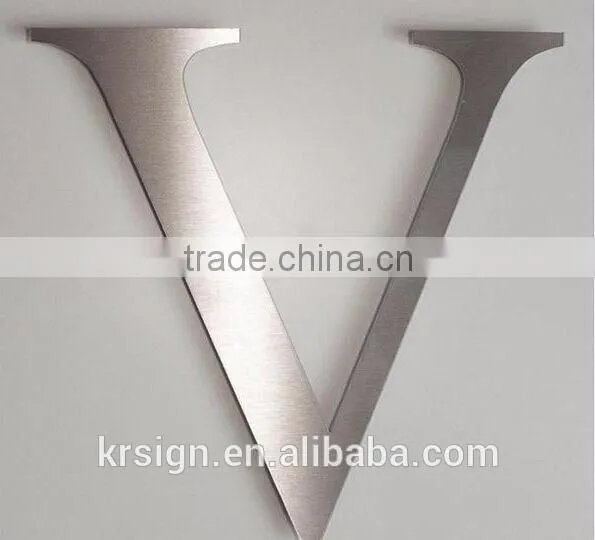 Custom LED door head design/store signs/ advertising plaque/plastic characters