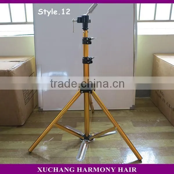 STOCK blue color hair tripod for training head--Style.11