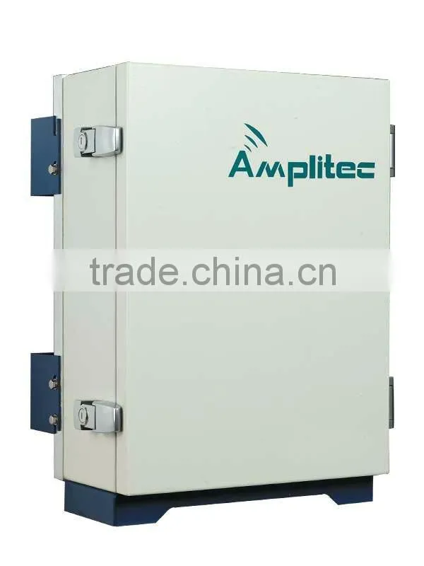 Single wide band outdoor gsm repeater / booster with big housing