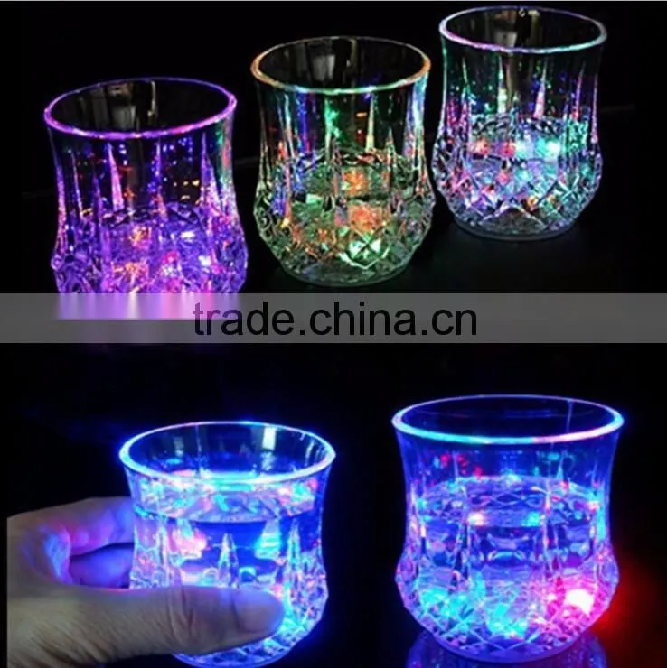 custom led flashing cup led reflector cup flashing led plastic cup