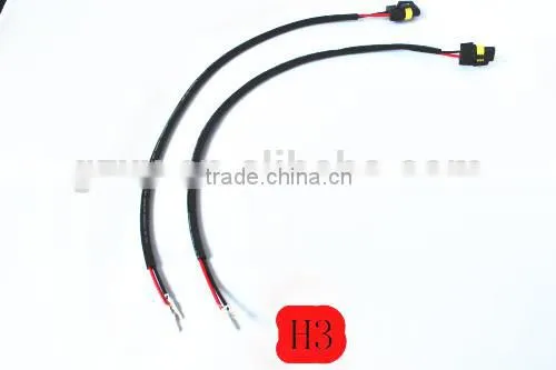 OEM product best price high quality hid wiring harness plug connector H1 power extension cord