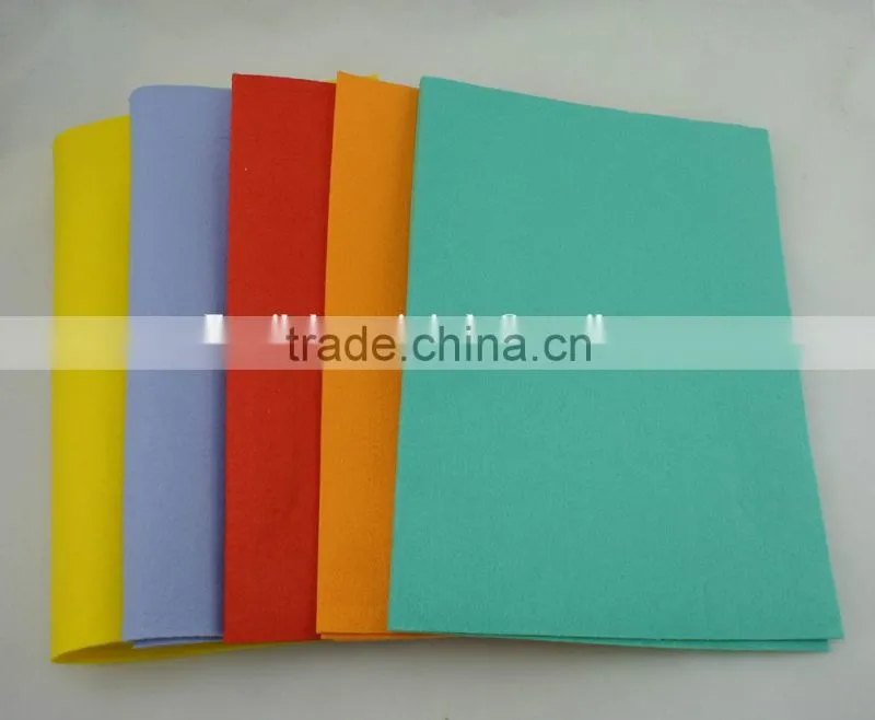 Super absorbent needle punched nonwoven floor mop cloth