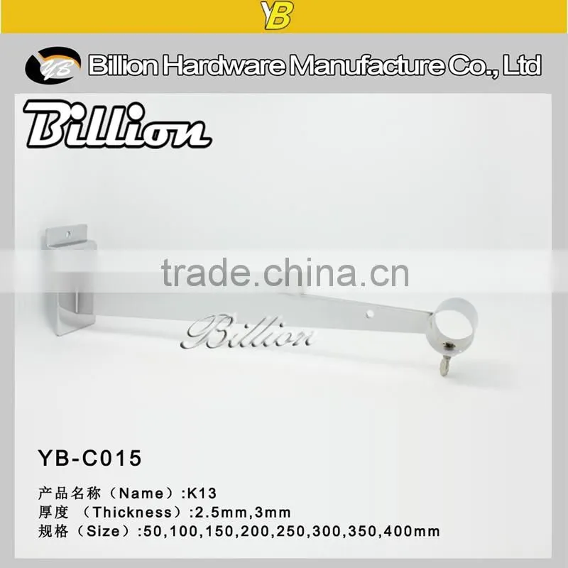 fashion factory slatwall pipe tray floating tray fancy tray pipe hanger