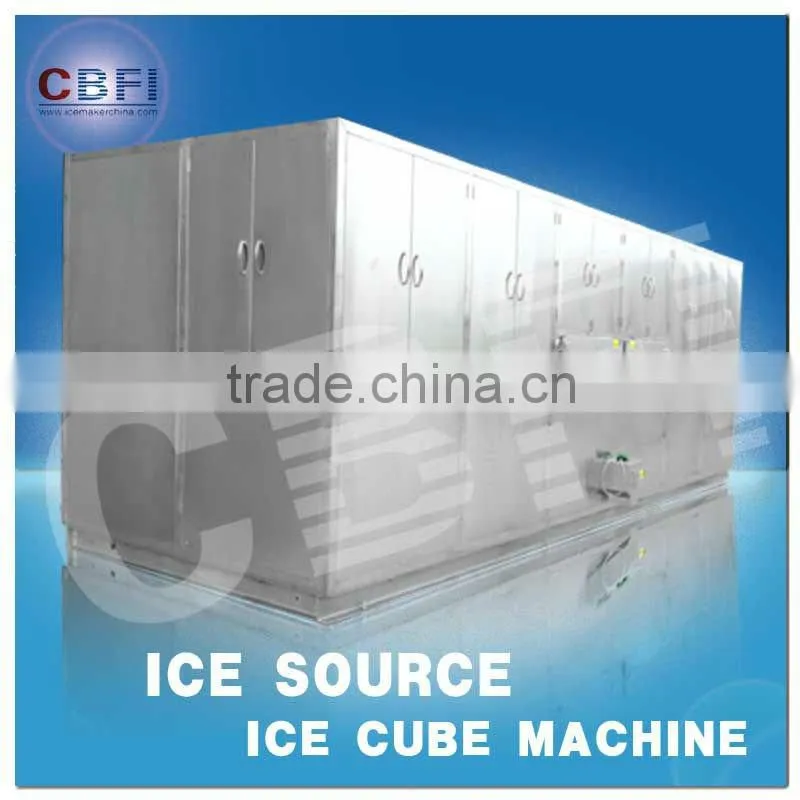 Commercial ice cube machine to make crystal and edible ice