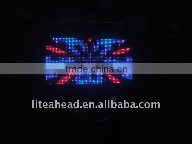 Portable outdoor P20 LED Sign Screen Trailer